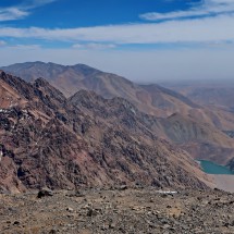 Eastern view from Bou Ouzzal to the Ifni lake